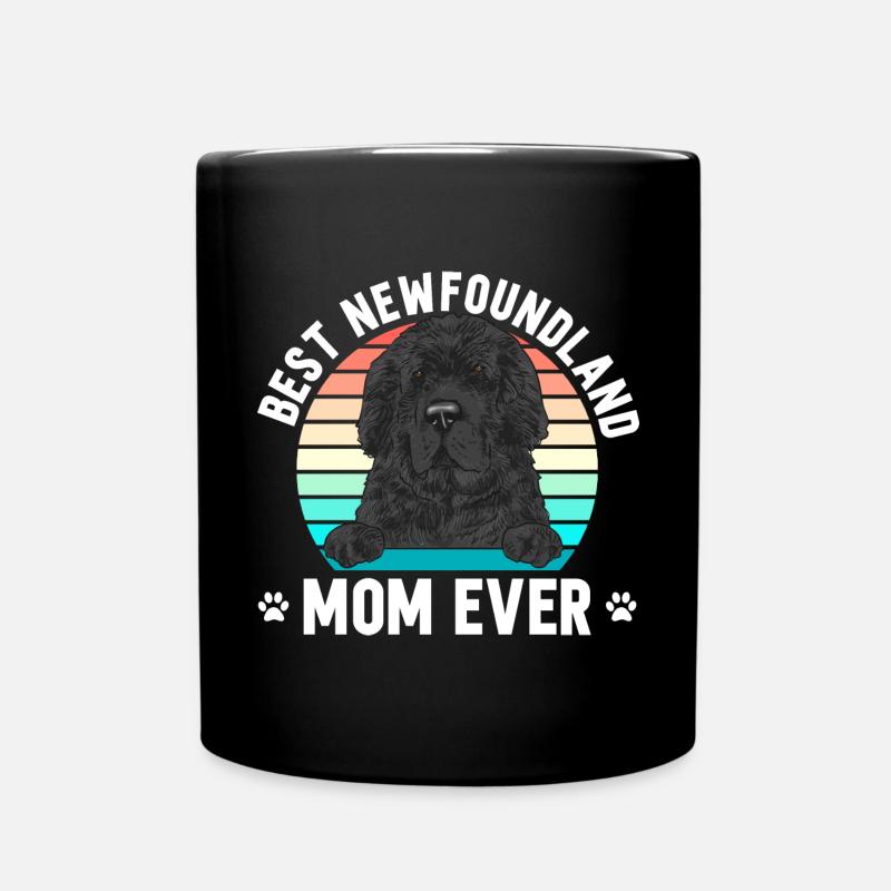 Terre-Neuve Chien de Terre-Neuve - Mug uni - noir