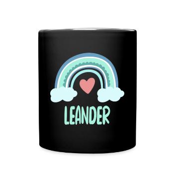 Leander Nom Rainbow Baby - Mug uni - noir - Devant