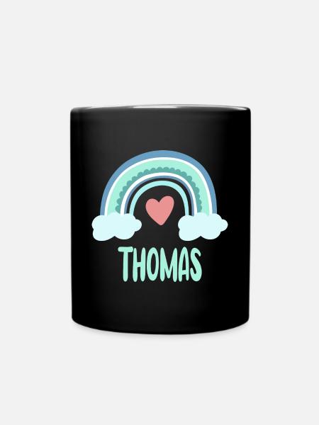 Thomas Nom Rainbow Baby - Mug uni - noir