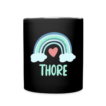 Thore Nom Rainbow Baby - Mug uni - noir - Devant