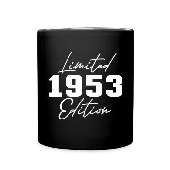 70. Geburtstag Männer Frauen Jubiläum 70 Jahre alt - Tasse einfarbig - Schwarz - Vorne