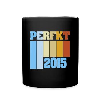 2015 - Tasse einfarbig - Schwarz - Vorne
