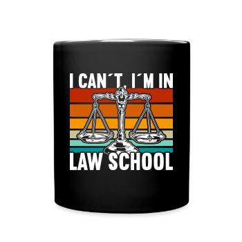 Faculté de droit Avocat étudiant en droit - Mug uni - noir - Devant