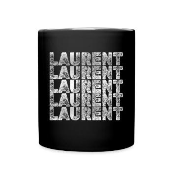 Bruder Laurent - Tasse einfarbig - Schwarz - Vorne