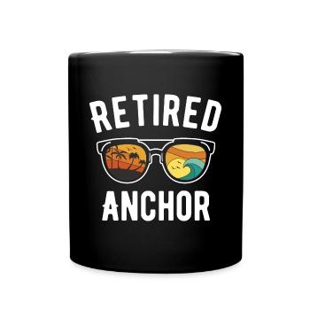 Lunettes de soleil Retirement Adventure pour les - Mug uni - noir - Devant