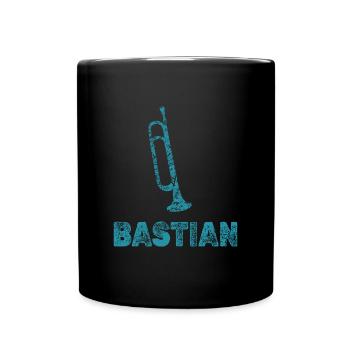 Trumpets Bastian - Full Colour Mug - black - Front