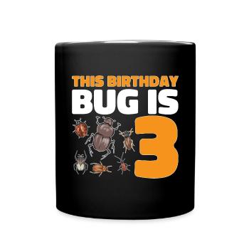 Insect collectors, insects, beetle lovers, entomologists - Full Colour Mug - black - Front