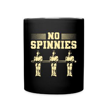 Table Soccer Player Foosball No Spinnies - Tasse einfarbig - Schwarz - Vorne