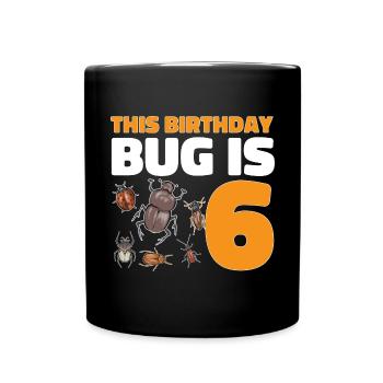 Insect collectors, insects, beetle lovers, entomologists - Full Colour Mug - black - Front