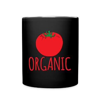 Organic Tomato - Full Colour Mug - black - Front