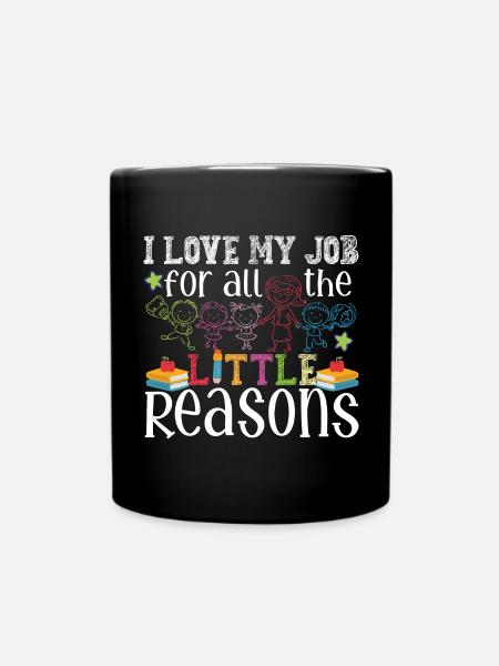 Vêtements d’enseignement mignons - Mug uni - noir