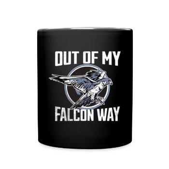 Faucon Fauconnerie Fauconnerie Faucon Chasseur de faucons Sports de loisir - Mug uni - noir - Devant
