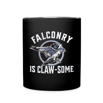 Faucon Fauconnerie Fauconnerie Faucon Chasseur de faucons Sports de loisir - Mug uni - noir - Devant