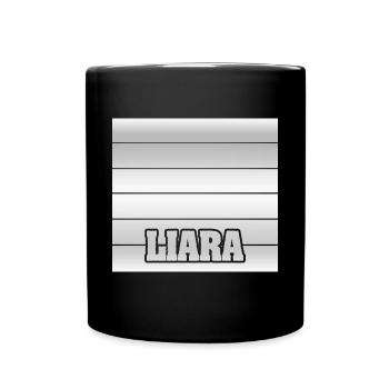Cadeau Liara - Mug uni - noir - Devant