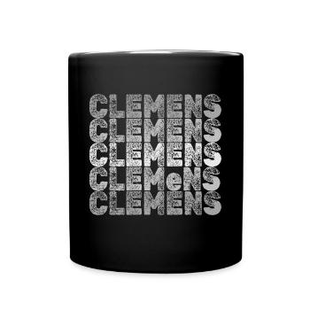 Gift for Clemens - Full Colour Mug - black - Front