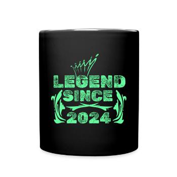 2024 - Tasse einfarbig - Schwarz - Vorne