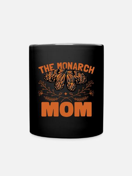 Monarch Butterfly Damen Hemd - Tasse einfarbig - Schwarz