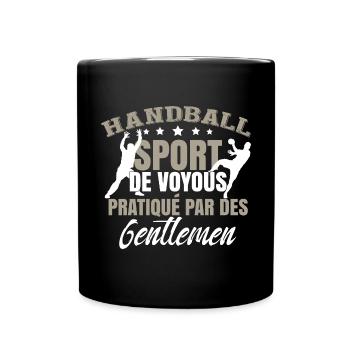 Sport De Voyous Pratiqué Par Des Gentlemen - Mug uni - noir - Devant