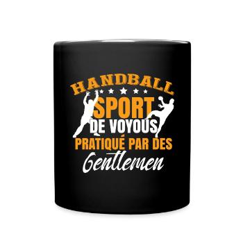 Sport De Voyous Pratiqué Par Des Gentlemen - Mug uni - noir - Devant