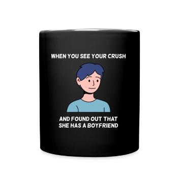 Design Crush Love pour les jeunes fiers Pinoys - Mug uni - noir - Devant