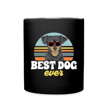 Chiweenie Chien - Mug uni - noir - Devant