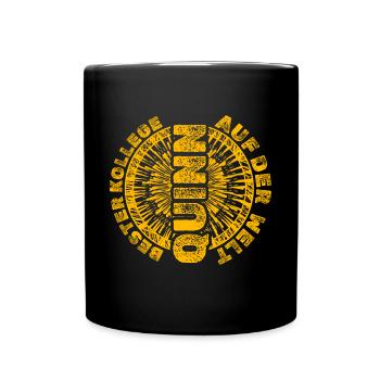 Geschenk für Quinn - Tasse einfarbig - Schwarz - Vorne