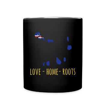 Cape Verde flag Cabo Verde flag - Full Colour Mug - black - Front