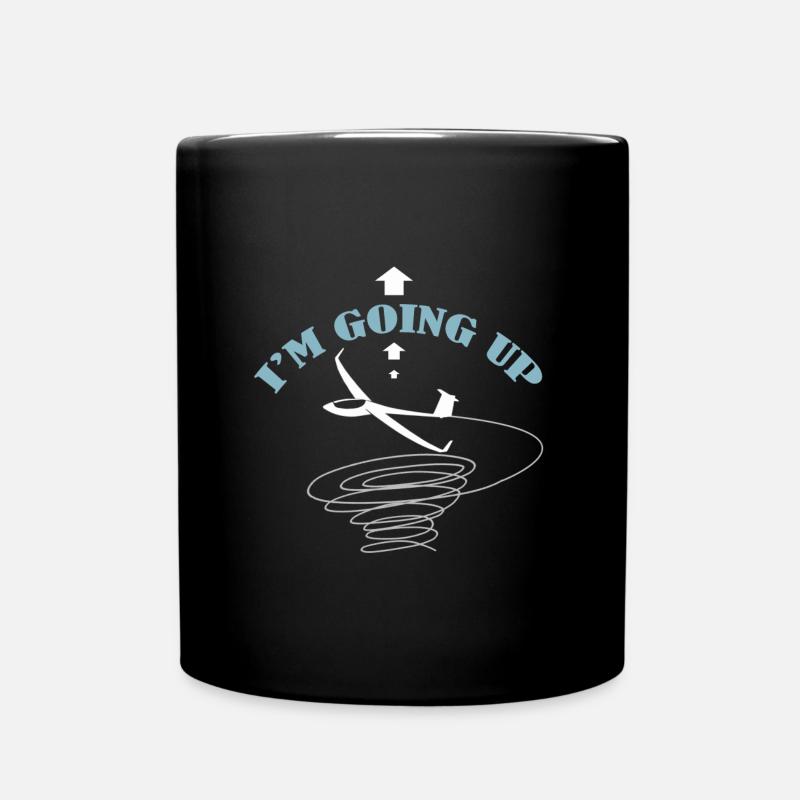 I'M GOING UP - Full Colour Mug - black