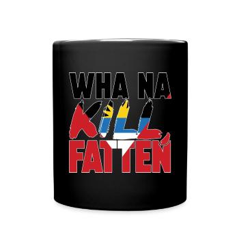Drapeau d’Antigua-et-Barbuda - Mug uni - noir - Devant