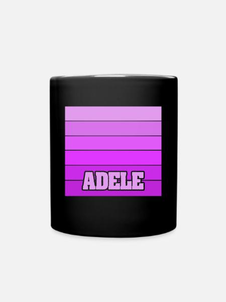 als Mädchenname - Tasse einfarbig - Schwarz