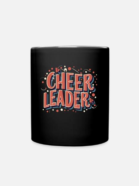 Cheerleading - Tasse einfarbig - Schwarz