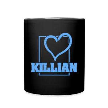 Killian: Bachelor - Mug uni - noir - Devant