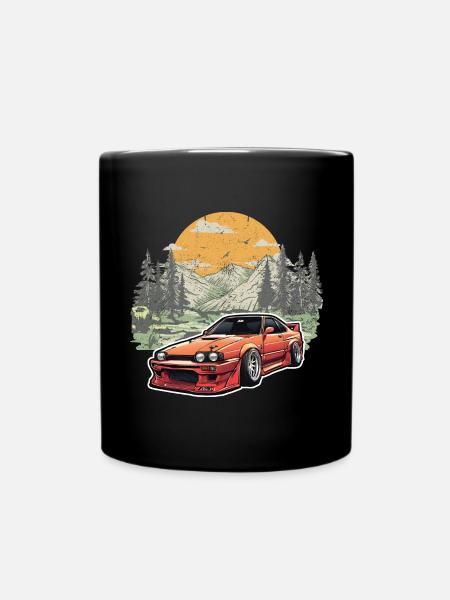 Jdm / Tuning / Turbocompresseur / Jantes / Chiptuning - Mug uni - noir