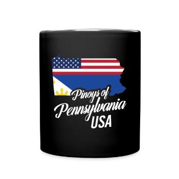 Les Philippins de Pennsylvanie conçoivent pour Proud - Mug uni - noir - Devant