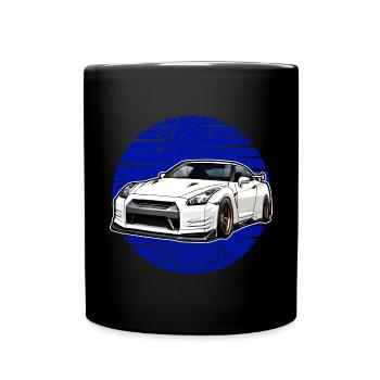 Jdm Halloween edition / Tuning Mechanic Costume - Full Colour Mug - black - Front