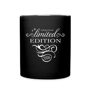 Edition Limitée 2006 - Cadeau d’Anniversaire Dames - Mug uni - noir - Devant