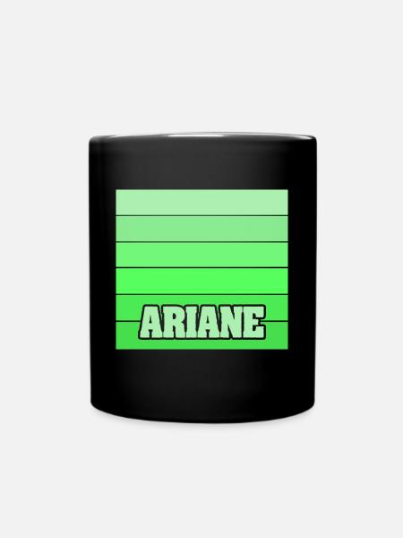Ariane - Mug uni - noir