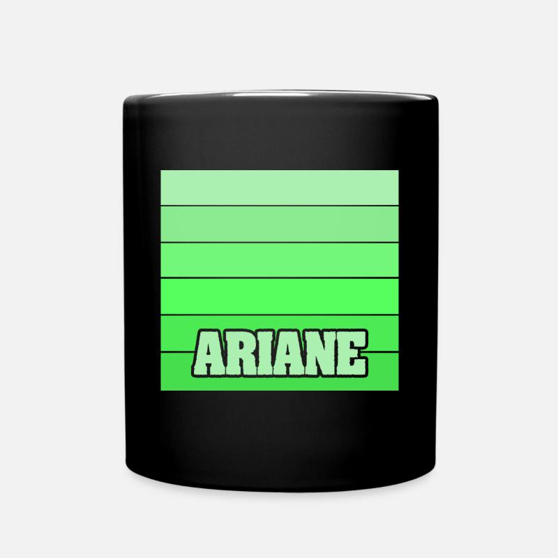Ariane - Tasse einfarbig - Schwarz
