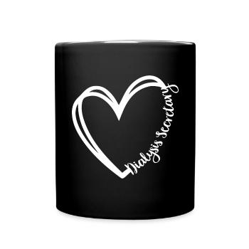 Dialysis Secretary Dialysis Specialist - Full Colour Mug - black - Front