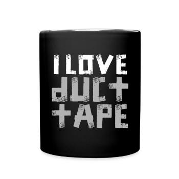 Duct Tape Duct Tape Artisan Masking Tape - Full Colour Mug - black - Front