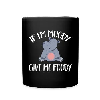 Hippopotame Hippopotame - Mug uni - noir - Devant