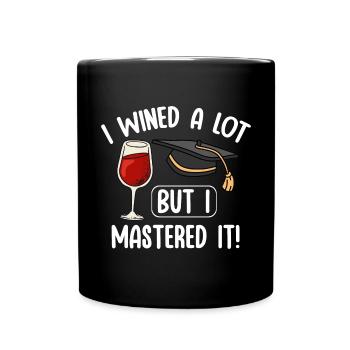 Master Etudes Master - Mug uni - noir - Devant