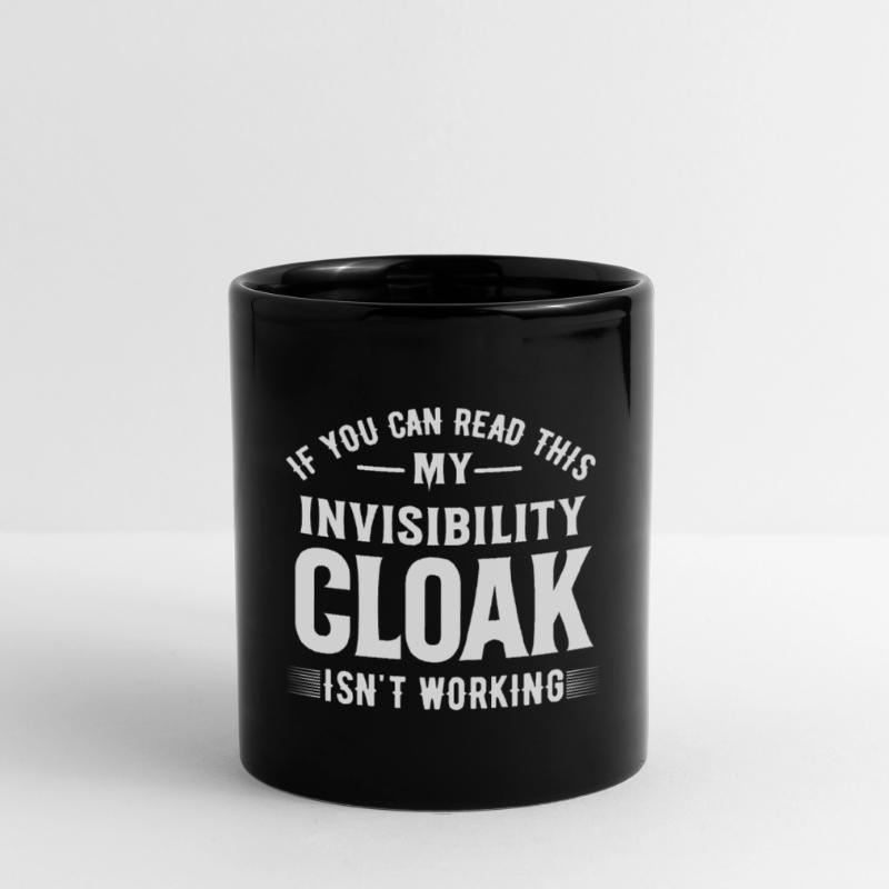 My invisible coat doesn't work Full Colour Mug