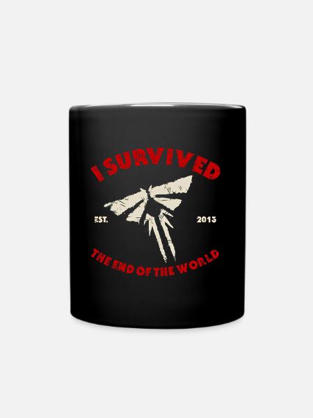 23F 0255 bk - Tasse einfarbig - Schwarz