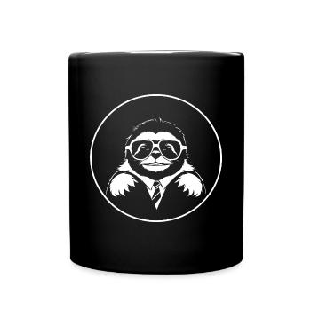 Paresseux Anime Paresseux Manga Paresseux Lunettes de soleil - Mug uni - noir - Devant