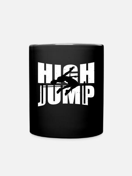High Jump 3 - Tasse einfarbig - Schwarz