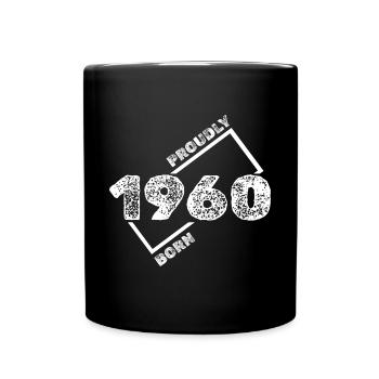 1960 1960 - Tasse einfarbig - Schwarz - Vorne