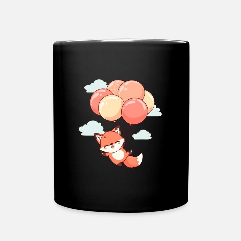 Flying Fox - Tasse einfarbig - Schwarz