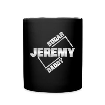 Jeremy dans le rôle de Sugar Daddy - Mug uni - noir - Devant