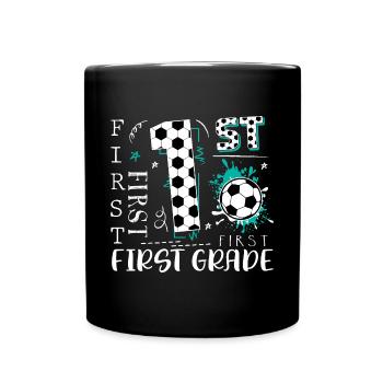 Foot de 1ère classe - Mug uni - noir - Devant